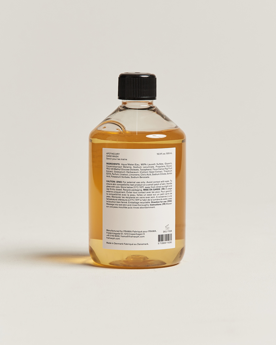 Hombres | Cuidado de la piel | Frama | Apothecary Hand Wash Refill 500ml