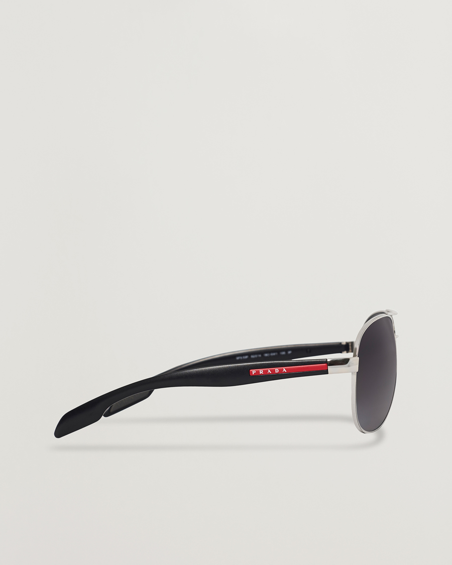 Hombres | Prada Linea Rossa 0PS 53PS Polarized Sunglasses Silver | Prada Linea Rossa | 0PS 53PS Polarized Sunglasses Silver