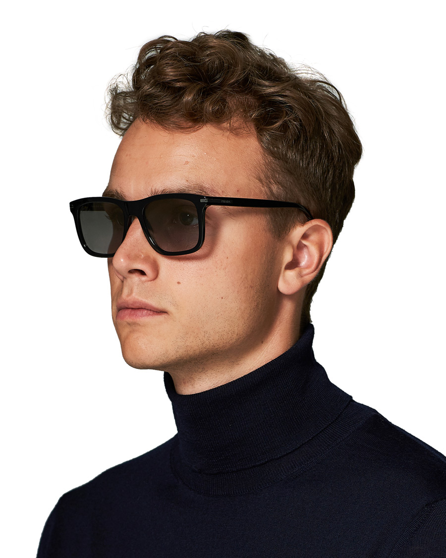 Hombres | Prada Eyewear 0PR 18WS Sunglasses Black | Prada Eyewear | 0PR 18WS Sunglasses Black