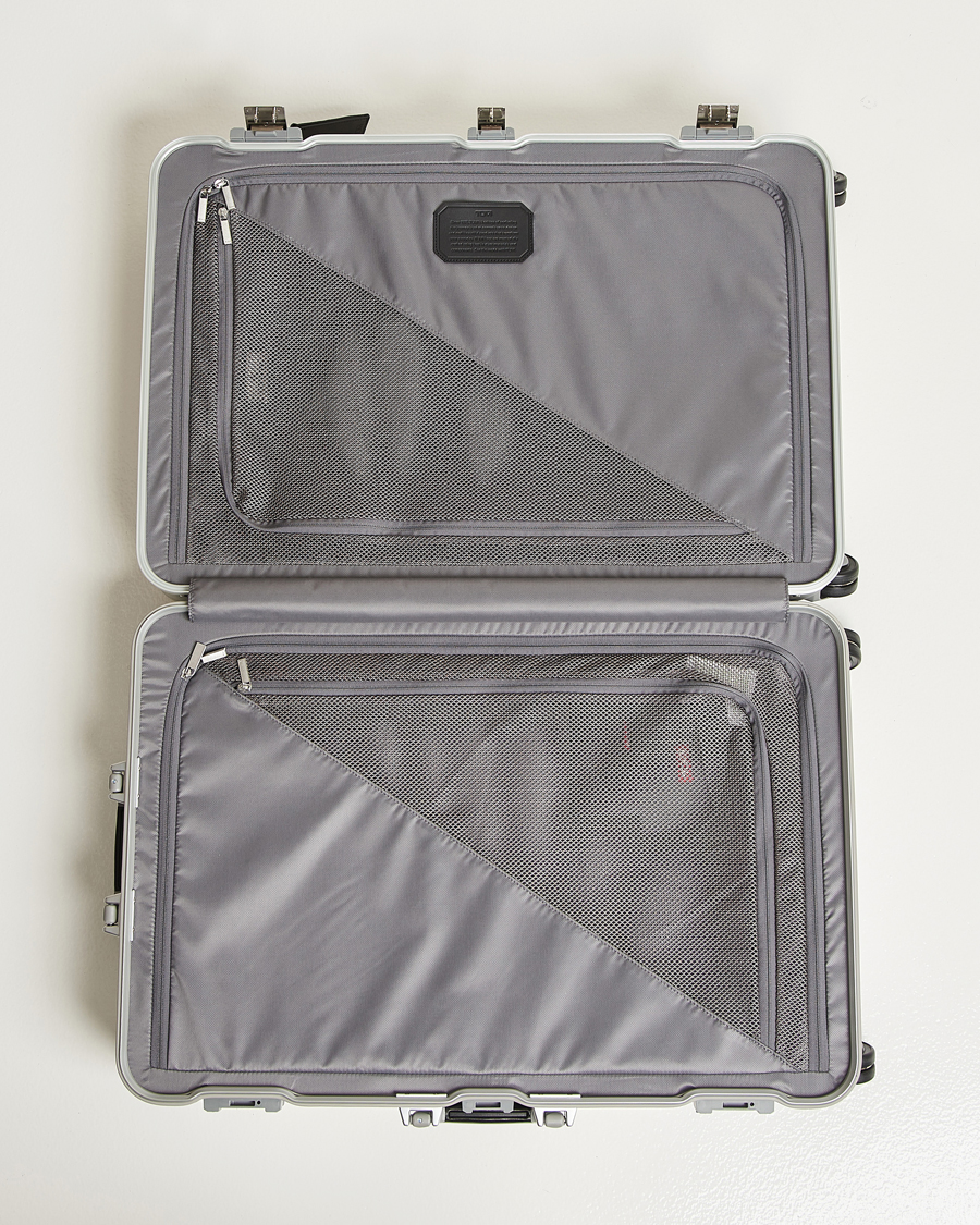 Hombres | TUMI Extended Trip Aluminum Packing Case Silver | TUMI | Extended Trip Aluminum Packing Case Silver