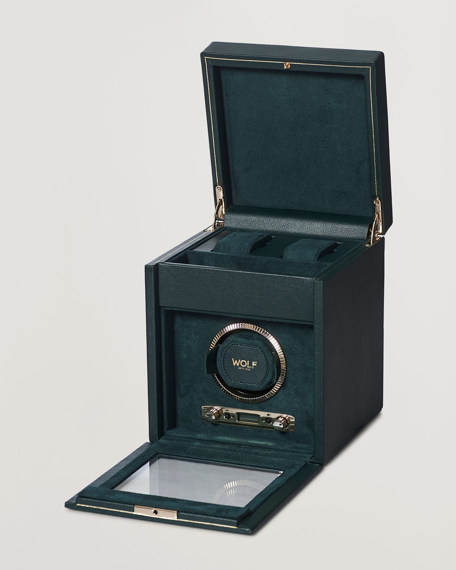 Hombres | WOLF | WOLF | British Racing Green Single Watch Winder