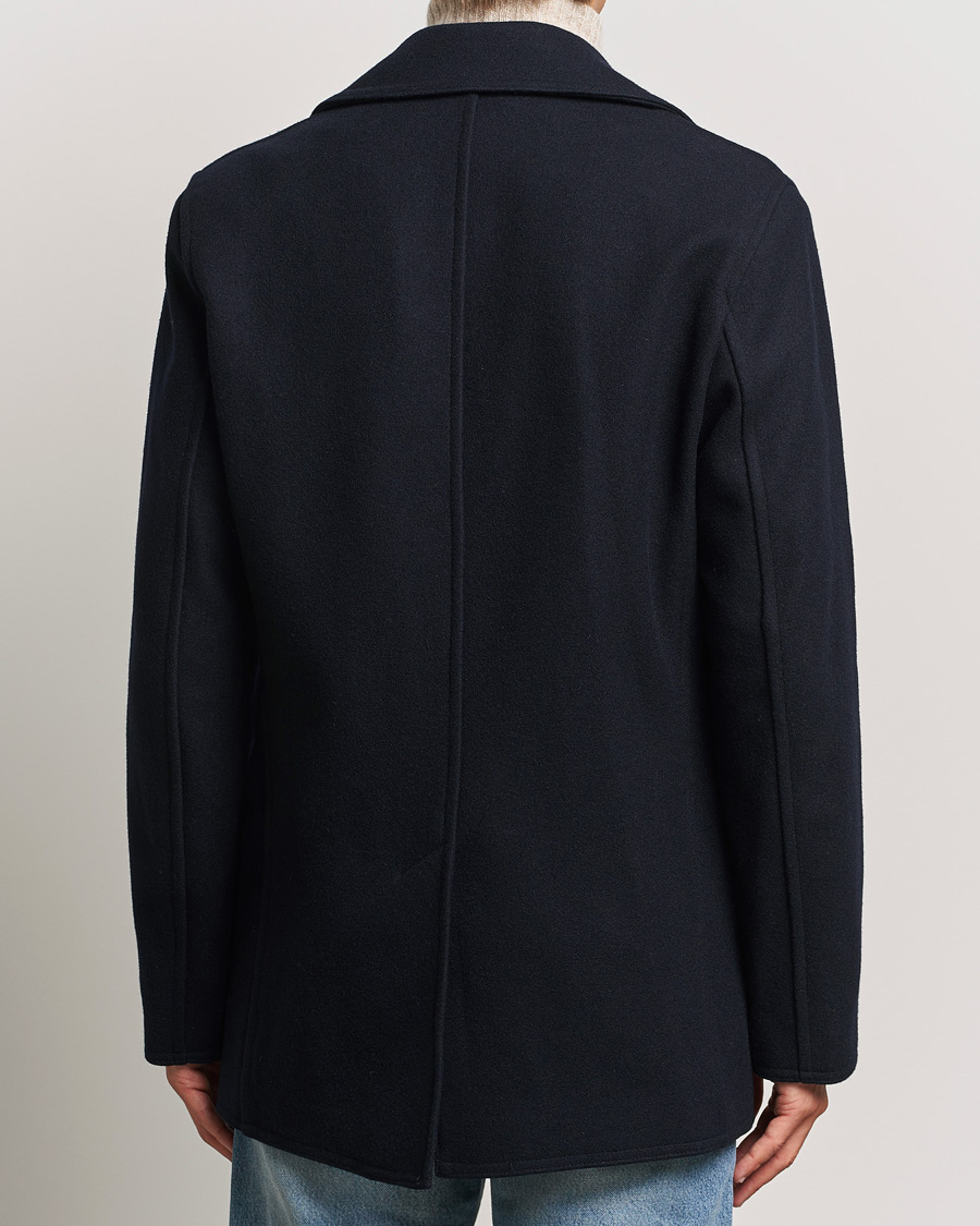 Hombres | Abrigos y chaquetas | Gloverall | Churchill Reefer Peacoat Navy