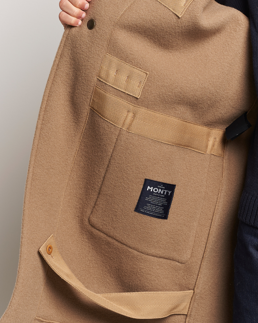 Hombres | Abrigos y chaquetas | Gloverall | 575 Monty Original Duffle Coat Camel