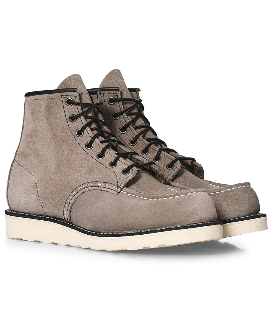 Hombres | Red Wing Shoes Moc Toe Boot Slate Muleskinner Leather | Red Wing Shoes | Moc Toe Boot Slate Muleskinner Leather