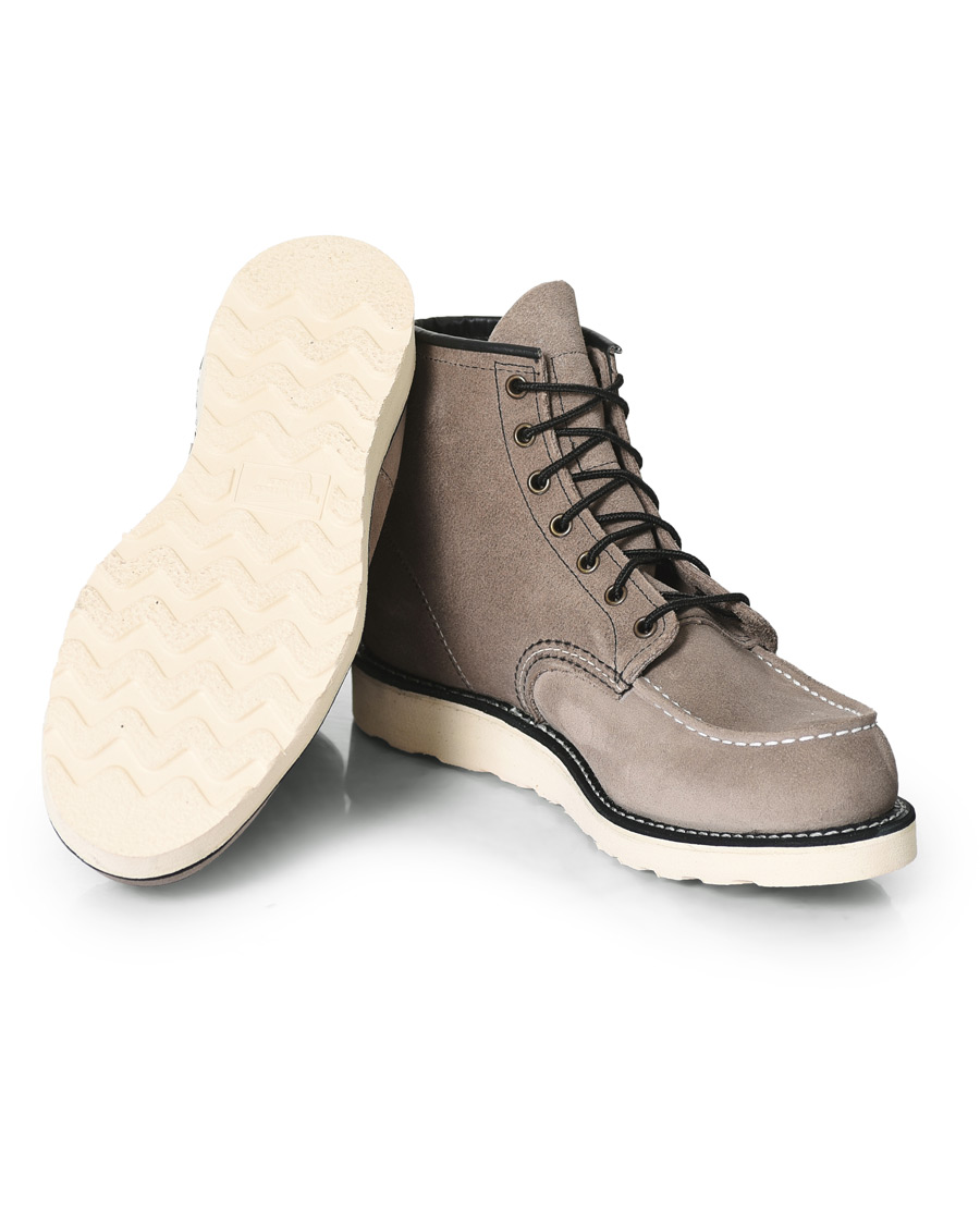 Hombres | Red Wing Shoes Moc Toe Boot Slate Muleskinner Leather | Red Wing Shoes | Moc Toe Boot Slate Muleskinner Leather