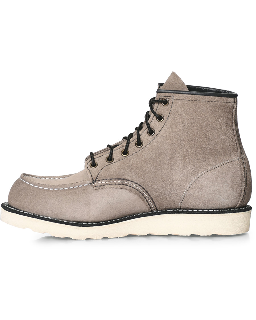 Hombres | Red Wing Shoes Moc Toe Boot Slate Muleskinner Leather | Red Wing Shoes | Moc Toe Boot Slate Muleskinner Leather