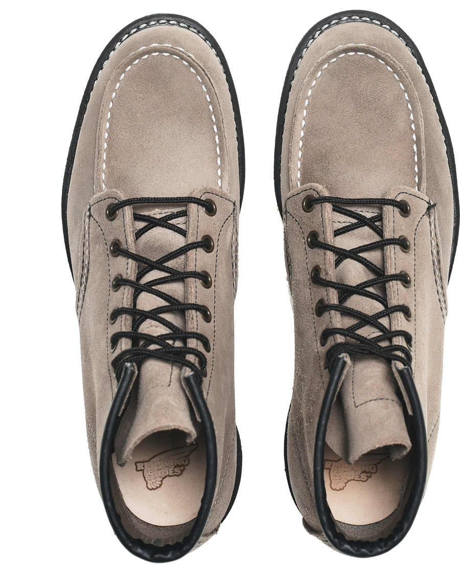 Hombres | Red Wing Shoes Moc Toe Boot Slate Muleskinner Leather | Red Wing Shoes | Moc Toe Boot Slate Muleskinner Leather