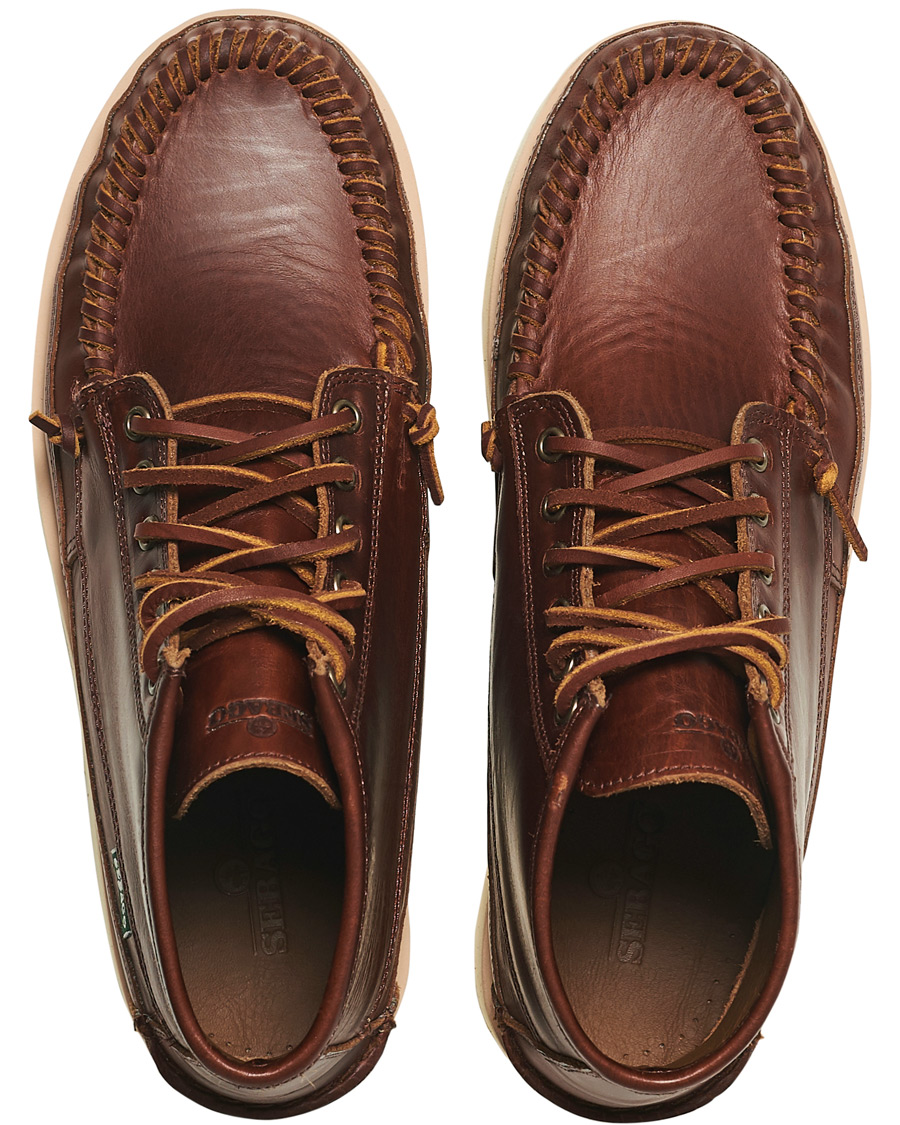 Hombres | Sebago Campsides Seneca Mid Leather Boot Brown | Sebago | Campsides Seneca Mid Leather Boot Brown