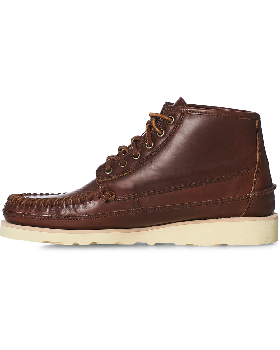 Hombres | Sebago Campsides Seneca Mid Leather Boot Brown | Sebago | Campsides Seneca Mid Leather Boot Brown