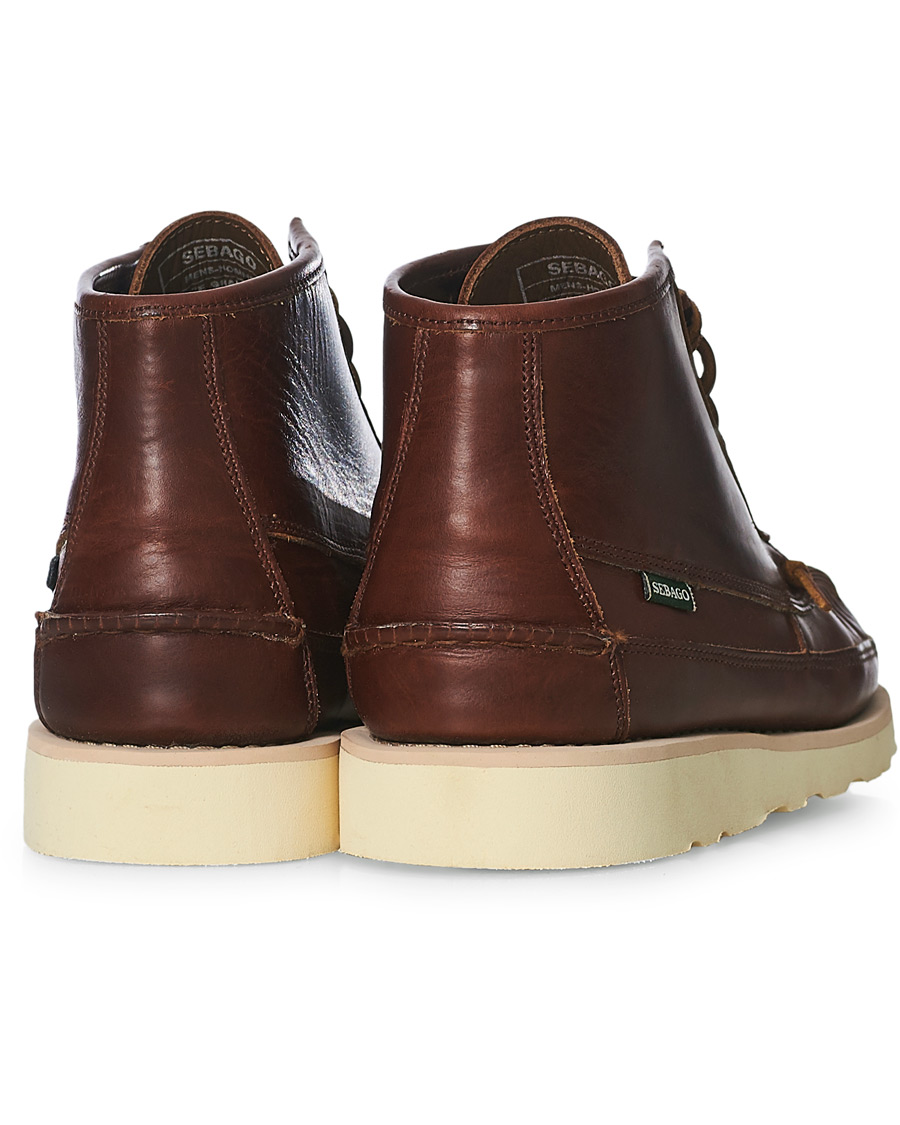 Hombres | Sebago Campsides Seneca Mid Leather Boot Brown | Sebago | Campsides Seneca Mid Leather Boot Brown