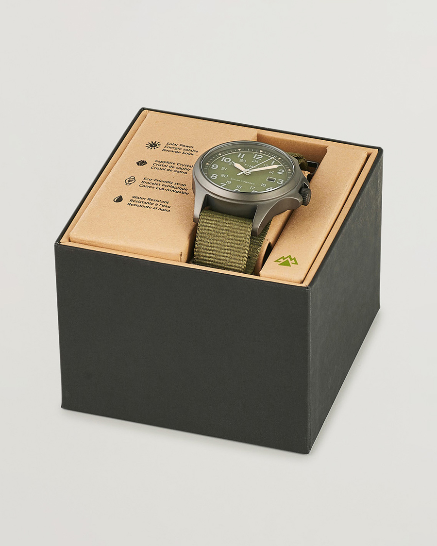 Hombres | Timex Field Post Solar Watch 41mm Green Dial | Timex | Field Post Solar Watch 41mm Green Dial