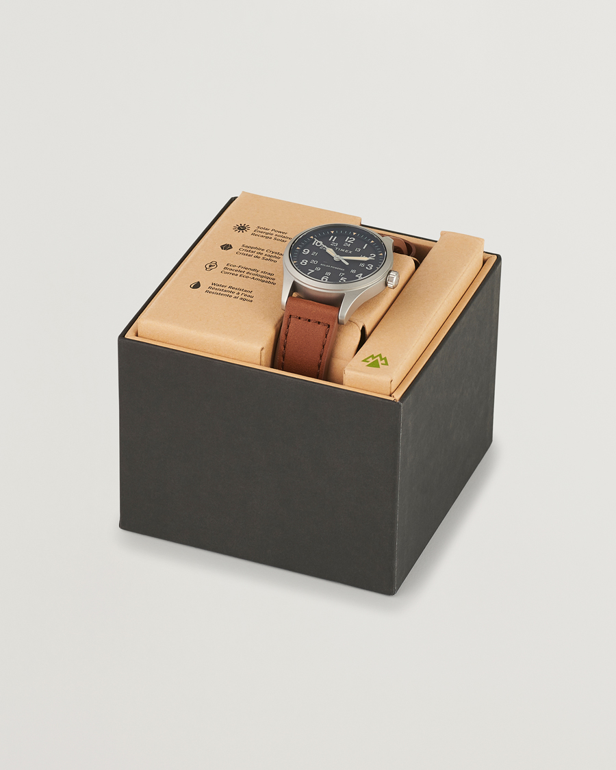 Hombres | Timex Field Post Solar Watch 36mm Brown/Black | Timex | Field Post Solar Watch 36mm Brown/Black