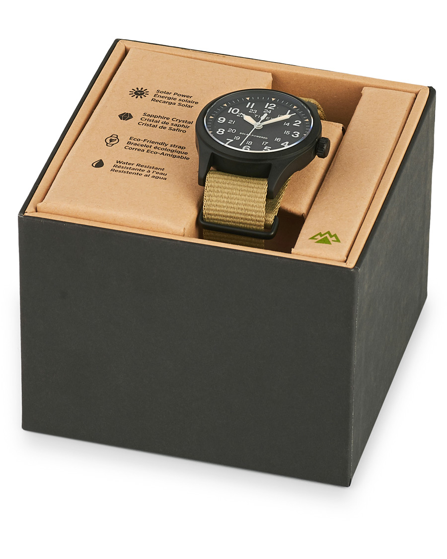 Hombres | Timex Field Post Solar Watch 36mm Green/Black | Timex | Field Post Solar Watch 36mm Green/Black