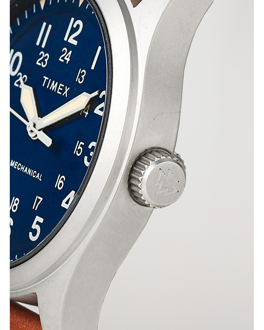 Hombres | Timex Field Post Mechanical Watch 38mm Blue Dial | Timex | Field Post Mechanical Watch 38mm Blue Dial
