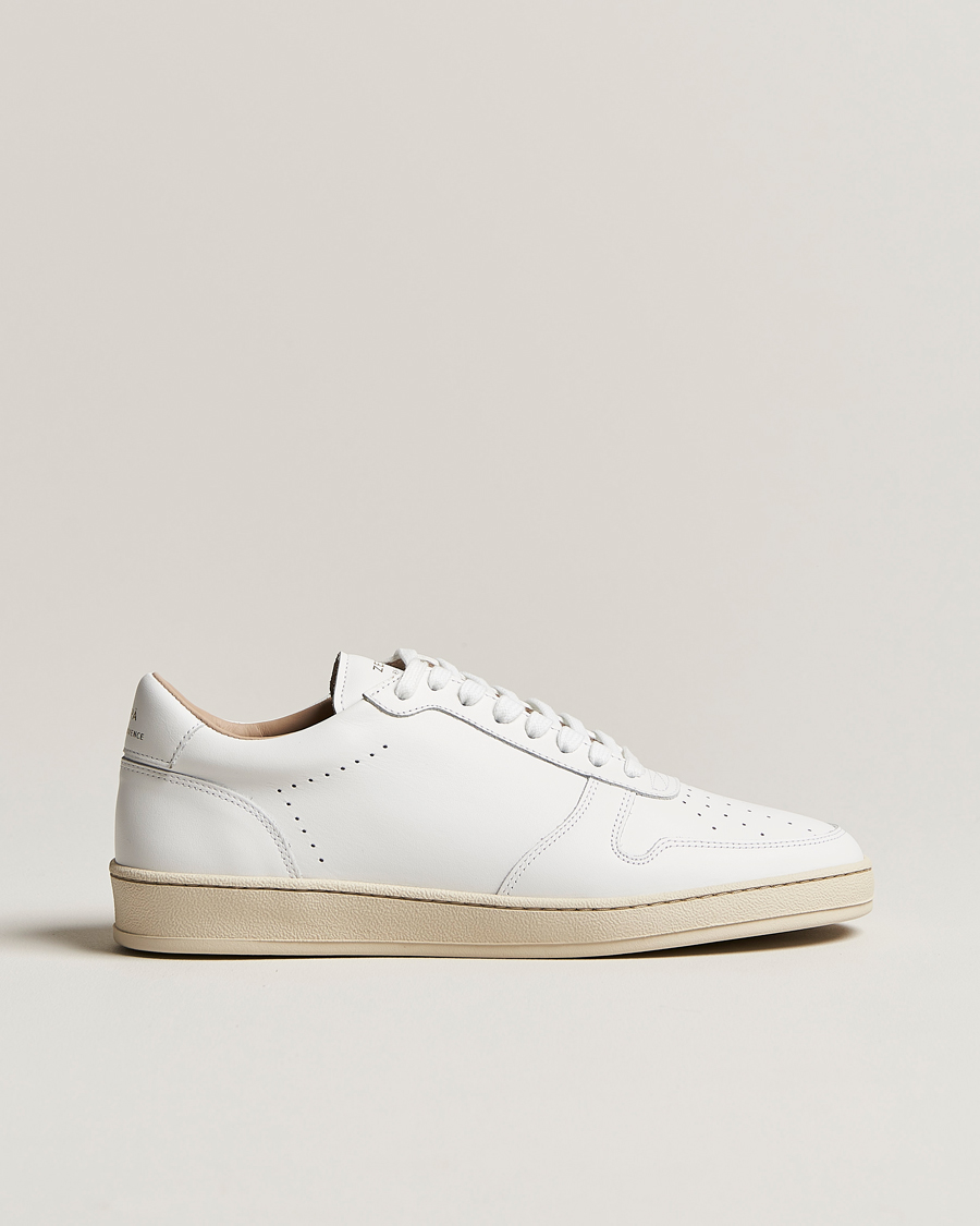 Hombres | Zespà ZSP23 APLA Leather Sneakers White | Zespà | ZSP23 APLA Leather Sneakers White