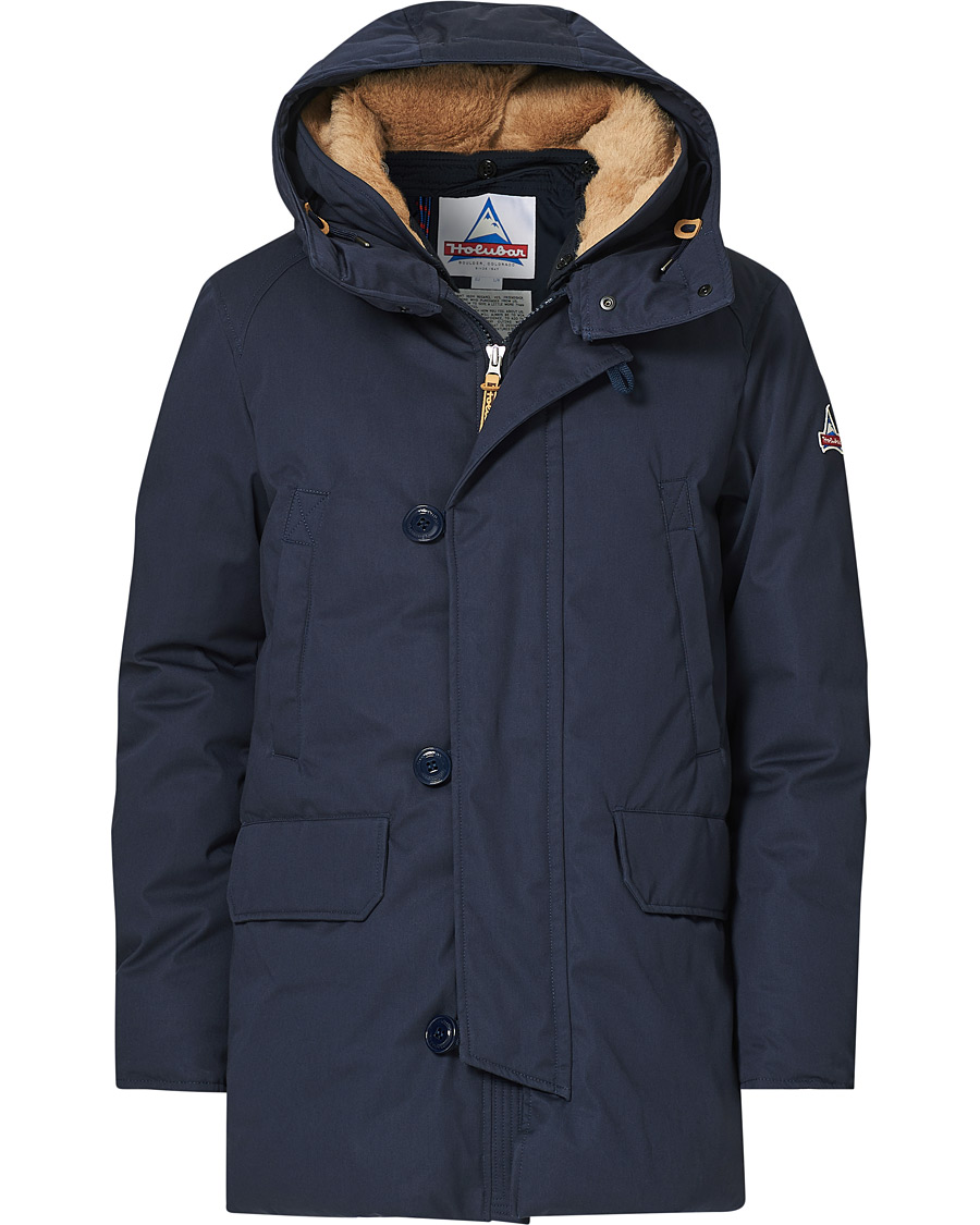 Hombres | Abrigos y chaquetas | Holubar | M289 Boulder Cotton Parka New Blue