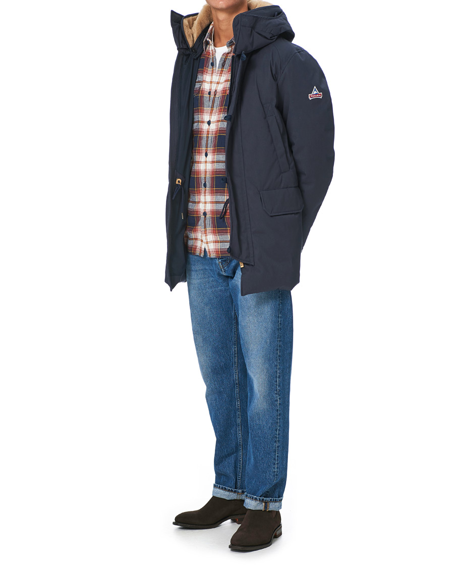 Hombres | Abrigos y chaquetas | Holubar | M289 Boulder Cotton Parka New Blue