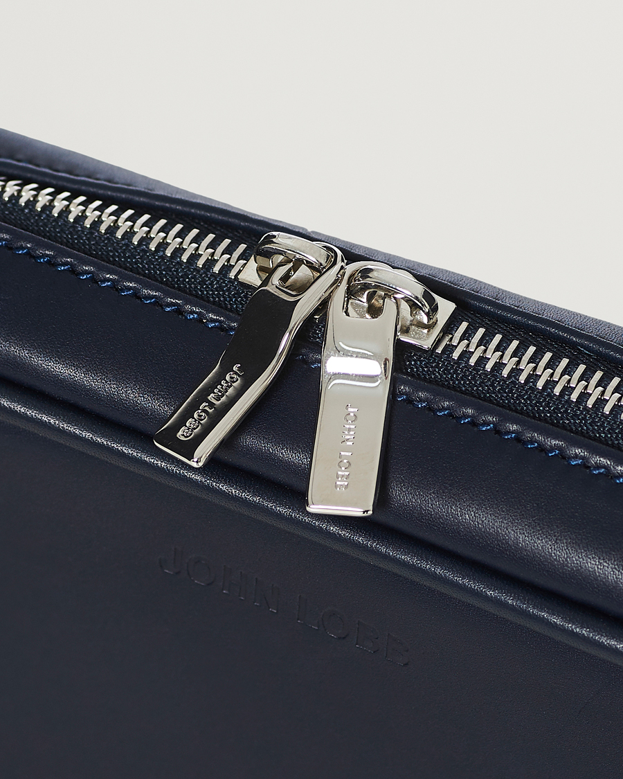 Hombres | Cuidado del calzado | John Lobb | Shoe Care Travel Case Navy