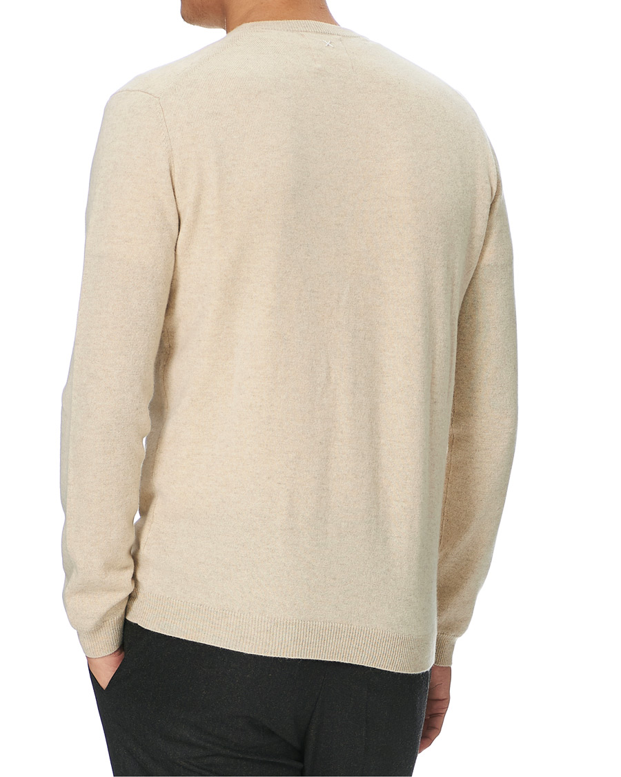 Hombres | Jerséis y prendas de punto | People's Republic of Cashmere | Cashmere Roundneck Oatmilk
