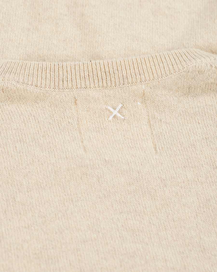 Hombres | Jerséis y prendas de punto | People's Republic of Cashmere | Cashmere Roundneck Oatmilk