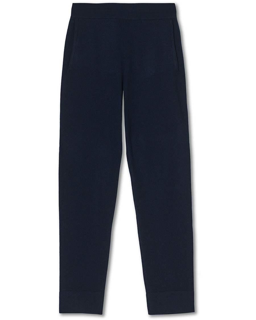 Hombres | Pantalones | People's Republic of Cashmere | Cashmere Sweatpants Navy