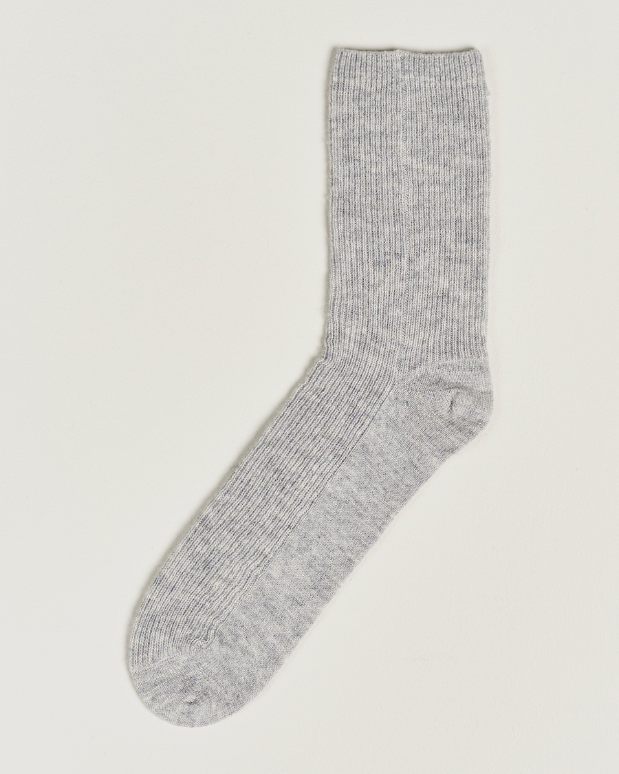 Hombres | Ropa interior y calcetines | People's Republic of Cashmere | Cashmere Socks Ash Grey