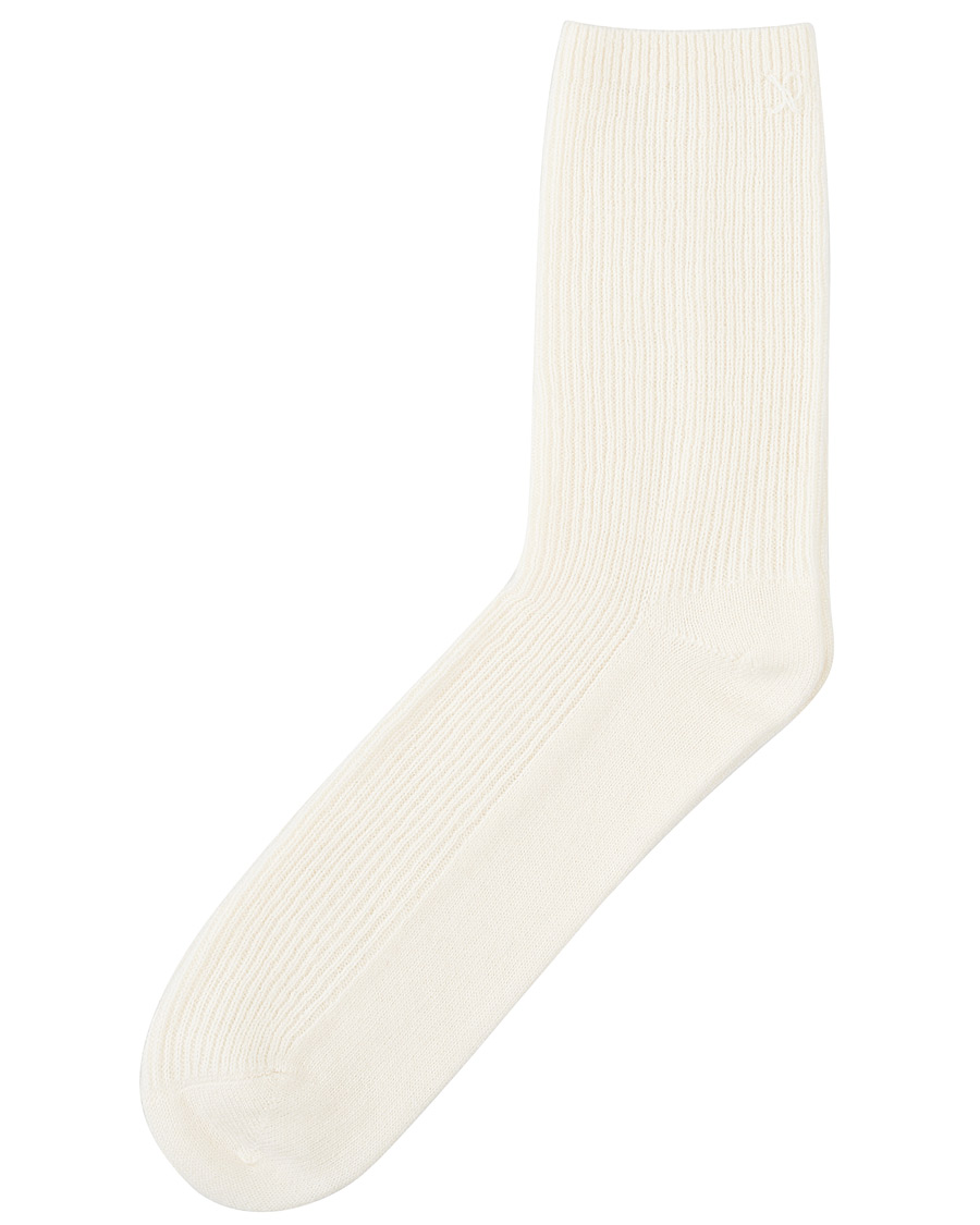 Hombres | Ropa interior y calcetines | People's Republic of Cashmere | Cashmere Socks White