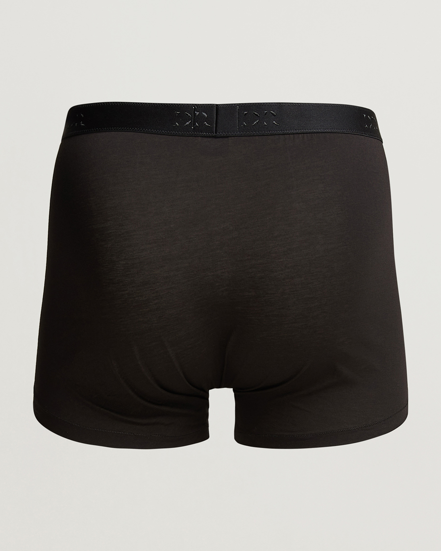 Hombres | Ropa interior y calcetines | Derek Rose | Pima Cotton Stretch Trunk Black