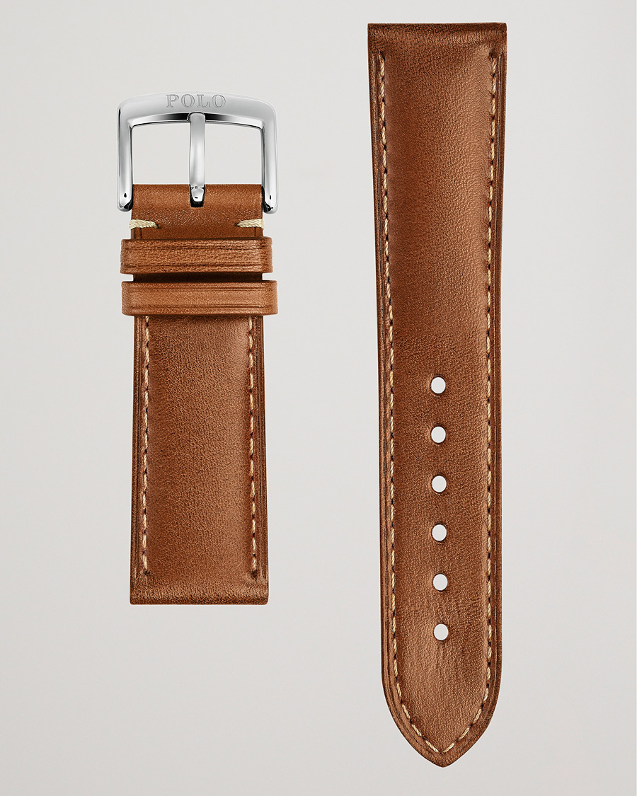 Hombres | Correas de reloj | Polo Ralph Lauren | Sporting Leather Strap Used Burnished