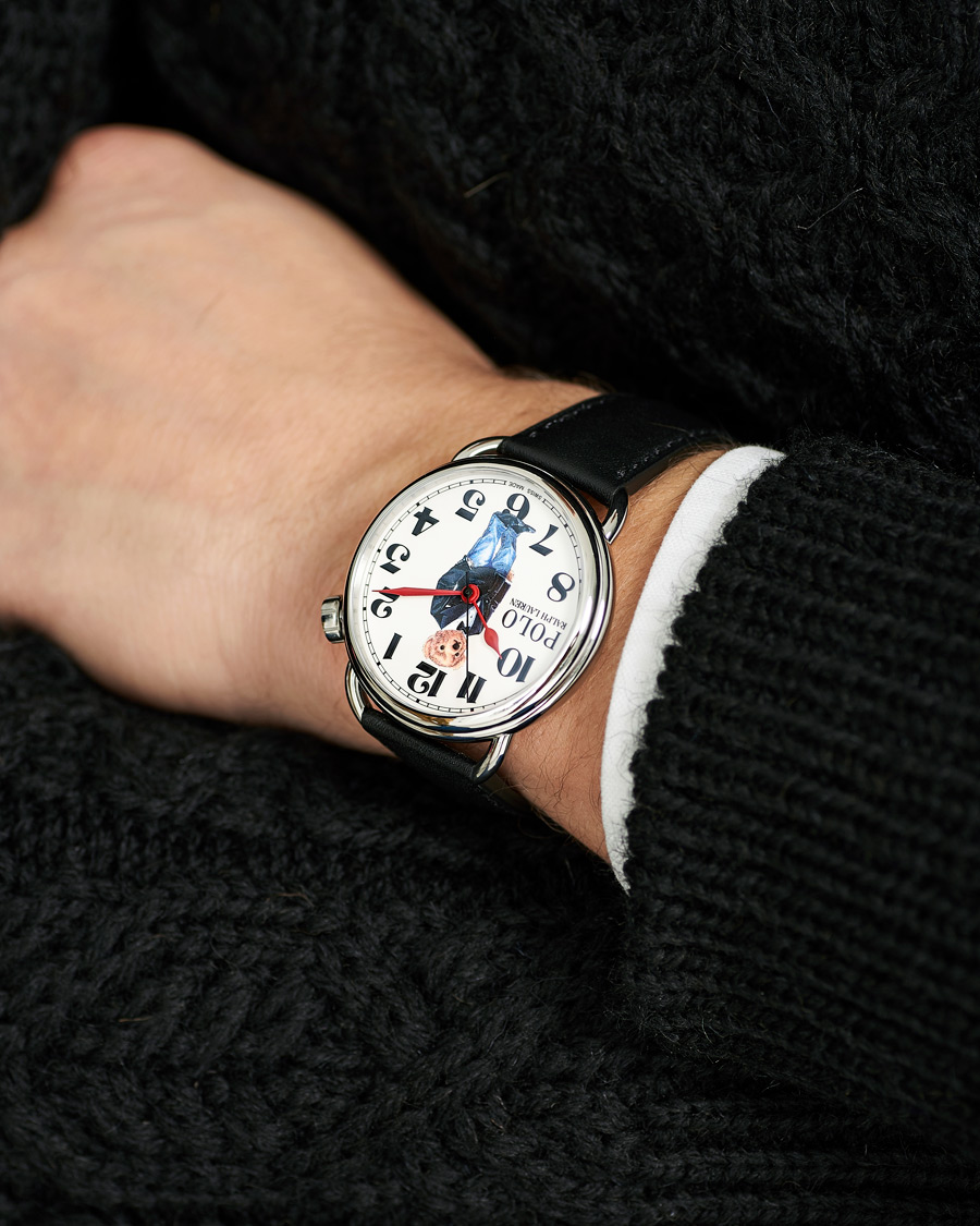 Hombres | Fine watches | Polo Ralph Lauren | 42mm Automatic Denim Tux Bear White Dial