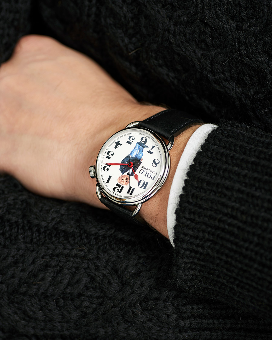 Hombres | Polo Ralph Lauren 42mm Automatic Denim Tux Bear White Dial | Polo Ralph Lauren | 42mm Automatic Denim Tux Bear White Dial