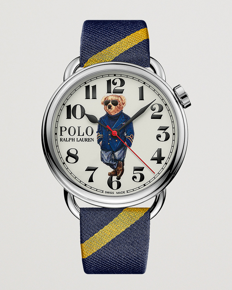 Hombres | Polo Ralph Lauren 42mm Automatic Nautical Bear White Dial | Polo Ralph Lauren | 42mm Automatic Nautical Bear White Dial