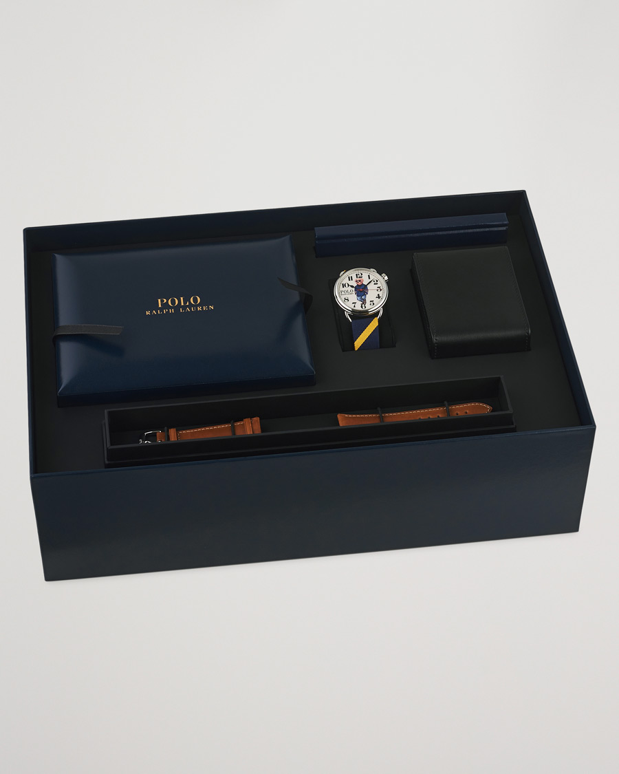 Hombres | Polo Ralph Lauren 42mm Automatic Nautical Bear White Dial | Polo Ralph Lauren | 42mm Automatic Nautical Bear White Dial