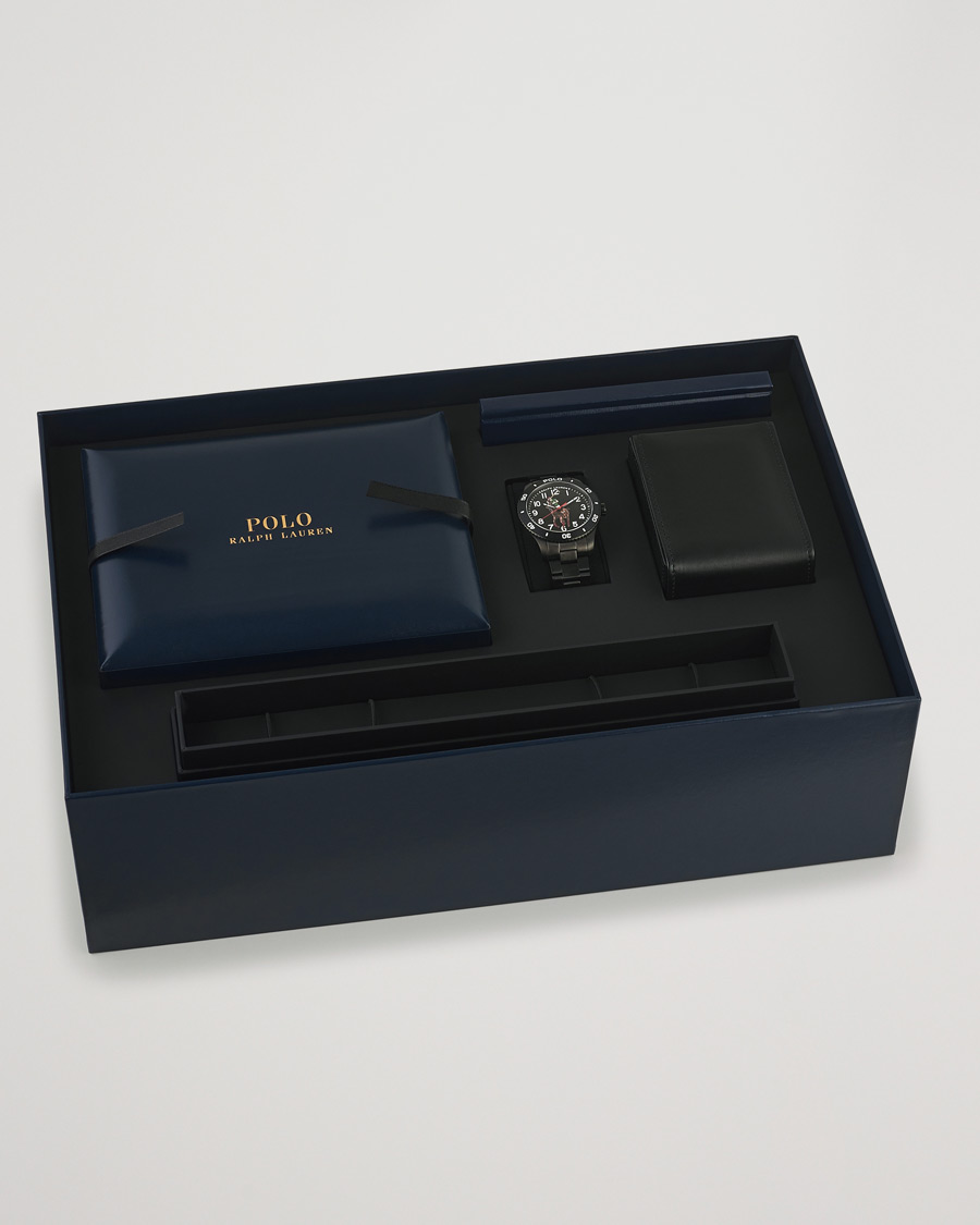 Hombres | Polo Ralph Lauren 42mm Automatic Pony Player Black Dial | Polo Ralph Lauren | 42mm Automatic Pony Player Black Dial