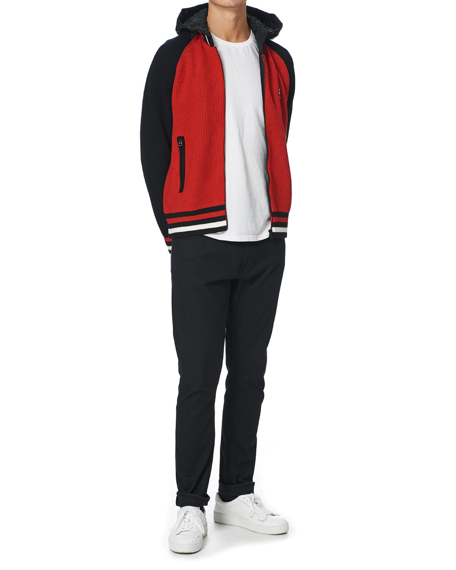 Hombres | Abrigos y chaquetas | J.Lindeberg | Bob Merino Wool Knitted Jacket Black