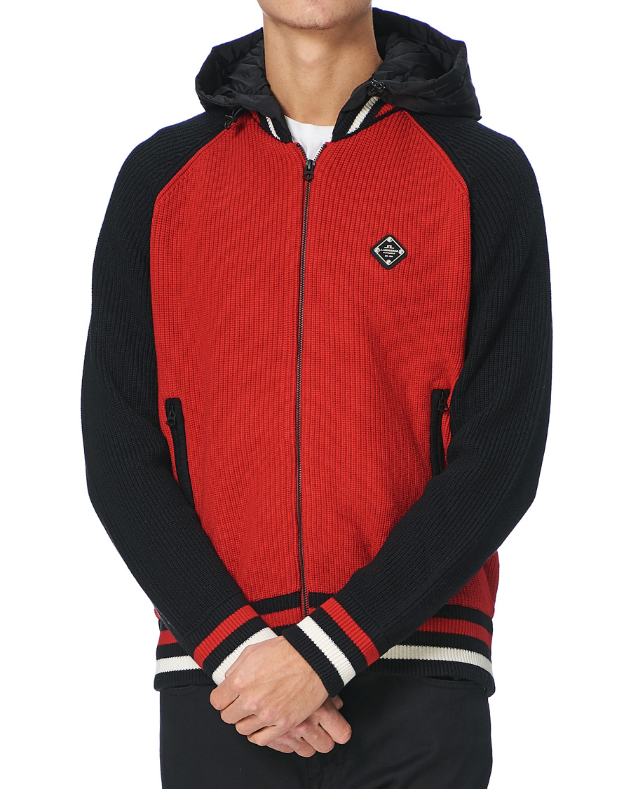 Hombres | Abrigos y chaquetas | J.Lindeberg | Bob Merino Wool Knitted Jacket Black