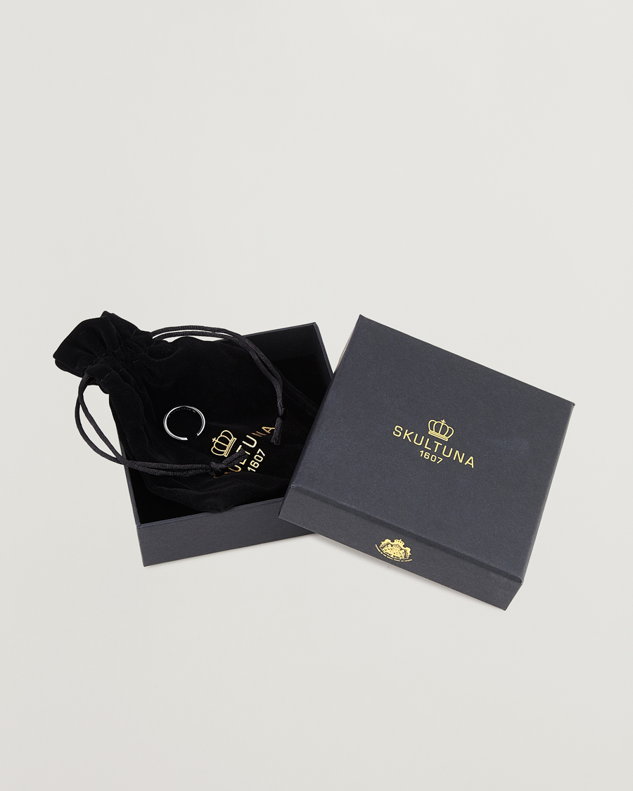 Hombres | Skultuna Ribbed Ring Steel | Skultuna | Ribbed Ring Steel