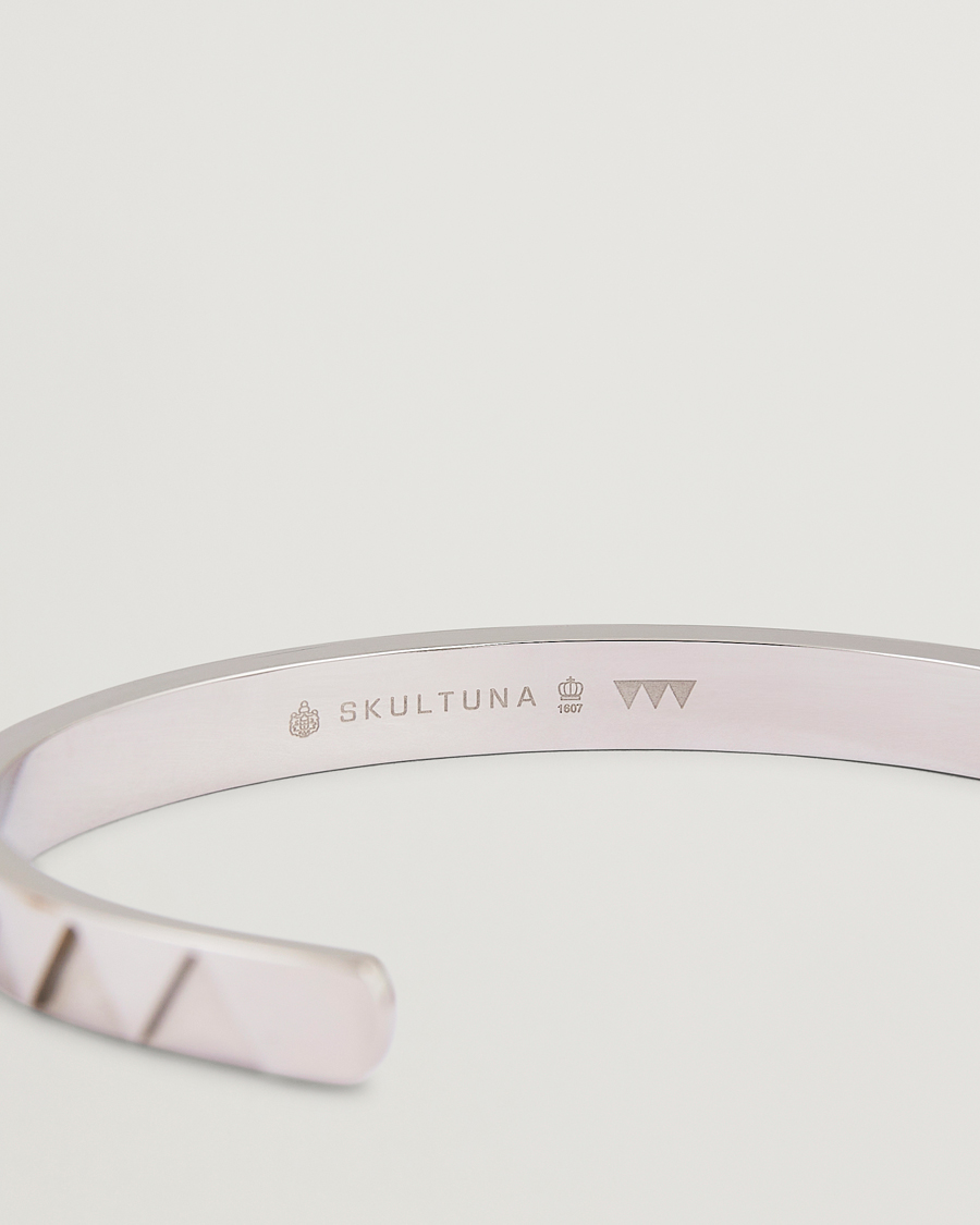 Hombres | Joyas | Skultuna | GTG Cuff Polished Steel