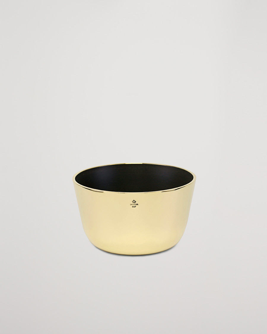 Hombres | Skultuna Kolte Bowl Small Brass/Black | Skultuna | Kolte Bowl Small Brass/Black