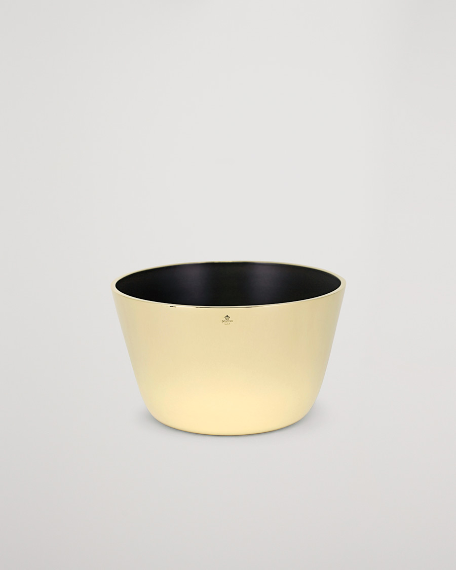 Hombres | Skultuna Kolte Bowl Large Brass/Black | Skultuna | Kolte Bowl Large Brass/Black