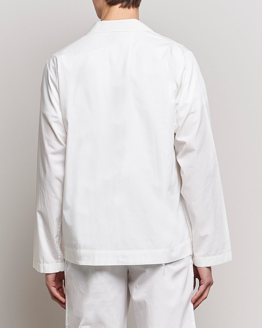 Hombres | Pijamas y batas | Tekla | Poplin Pyjama Shirt Alabaster White