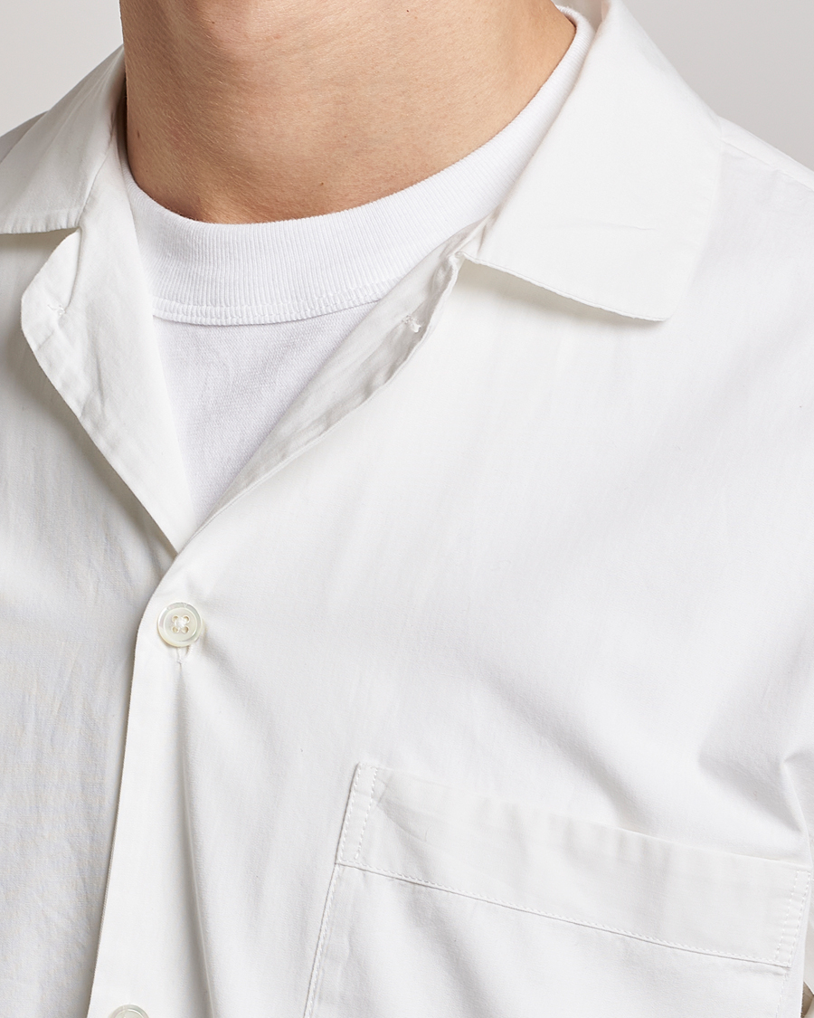Hombres | Pijamas y batas | Tekla | Poplin Pyjama Shirt Alabaster White