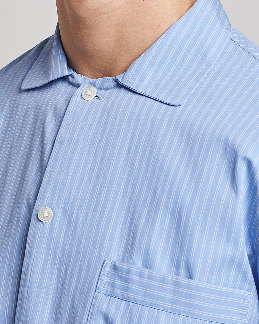 Hombres | Pijamas y batas | Tekla | Poplin Pyjama Shirt Pin Stripes