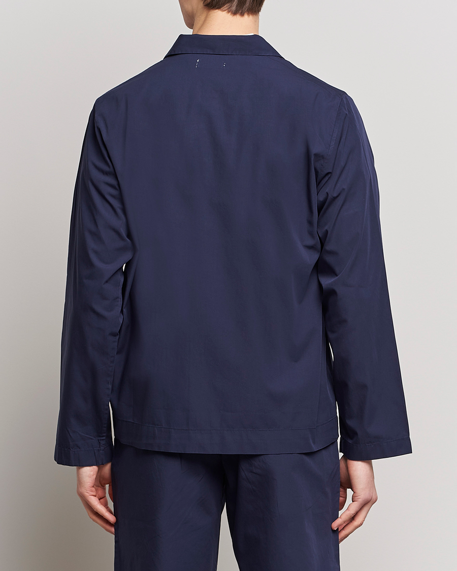Hombres | Pijamas y batas | Tekla | Poplin Pyjama Shirt True Navy