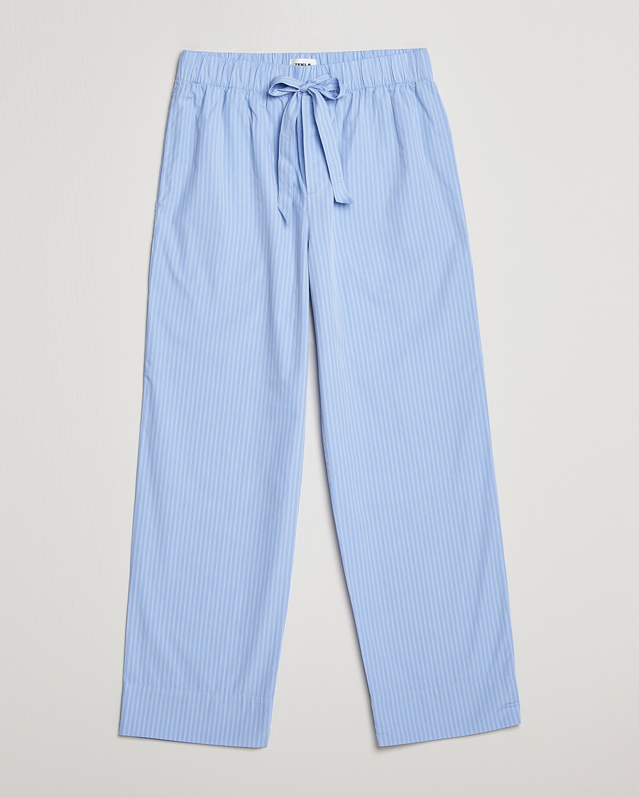 Hombres | Pijamas y batas | Tekla | Poplin Pyjama Pants Pin Stripes