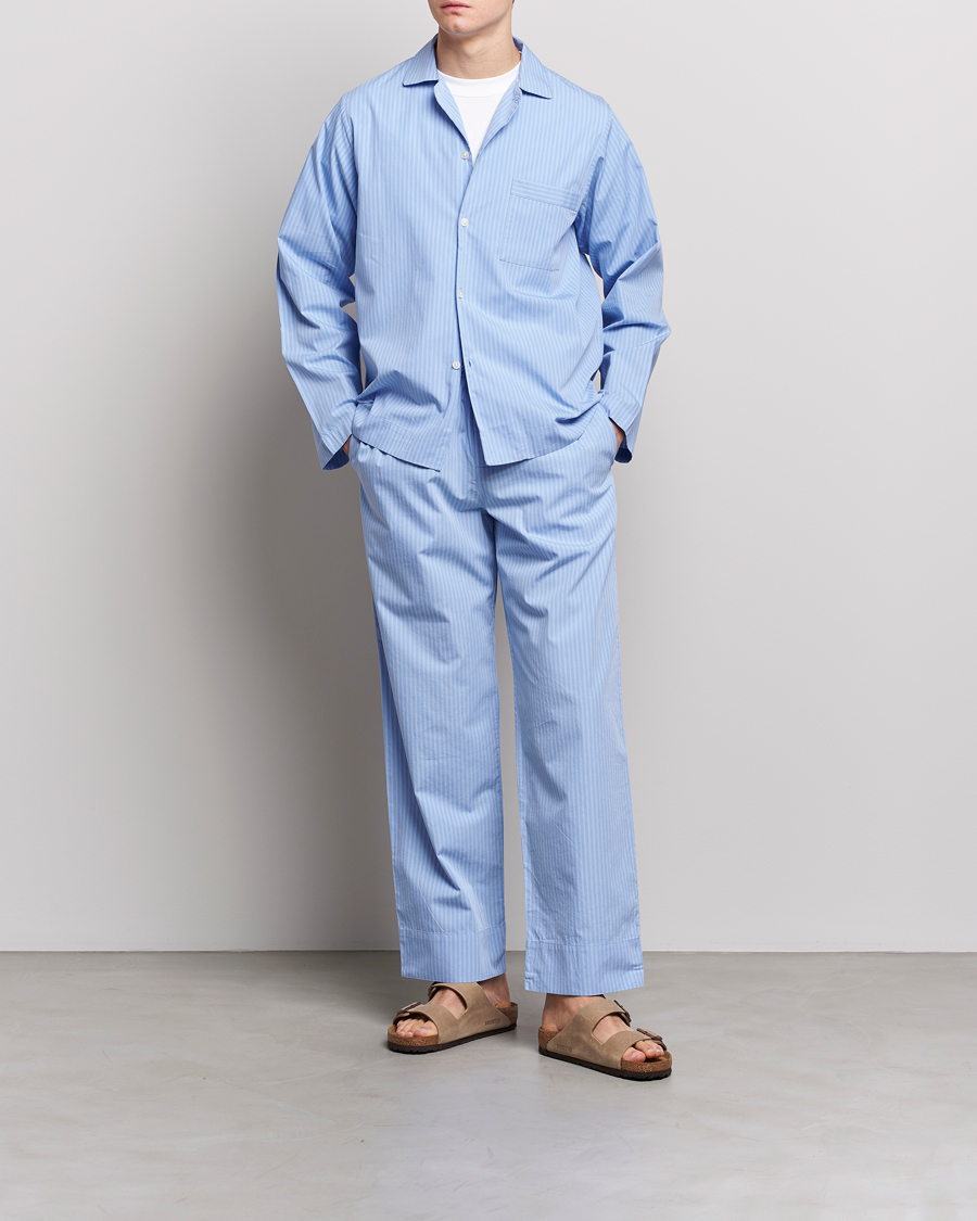 Hombres | Pijamas y batas | Tekla | Poplin Pyjama Pants Pin Stripes