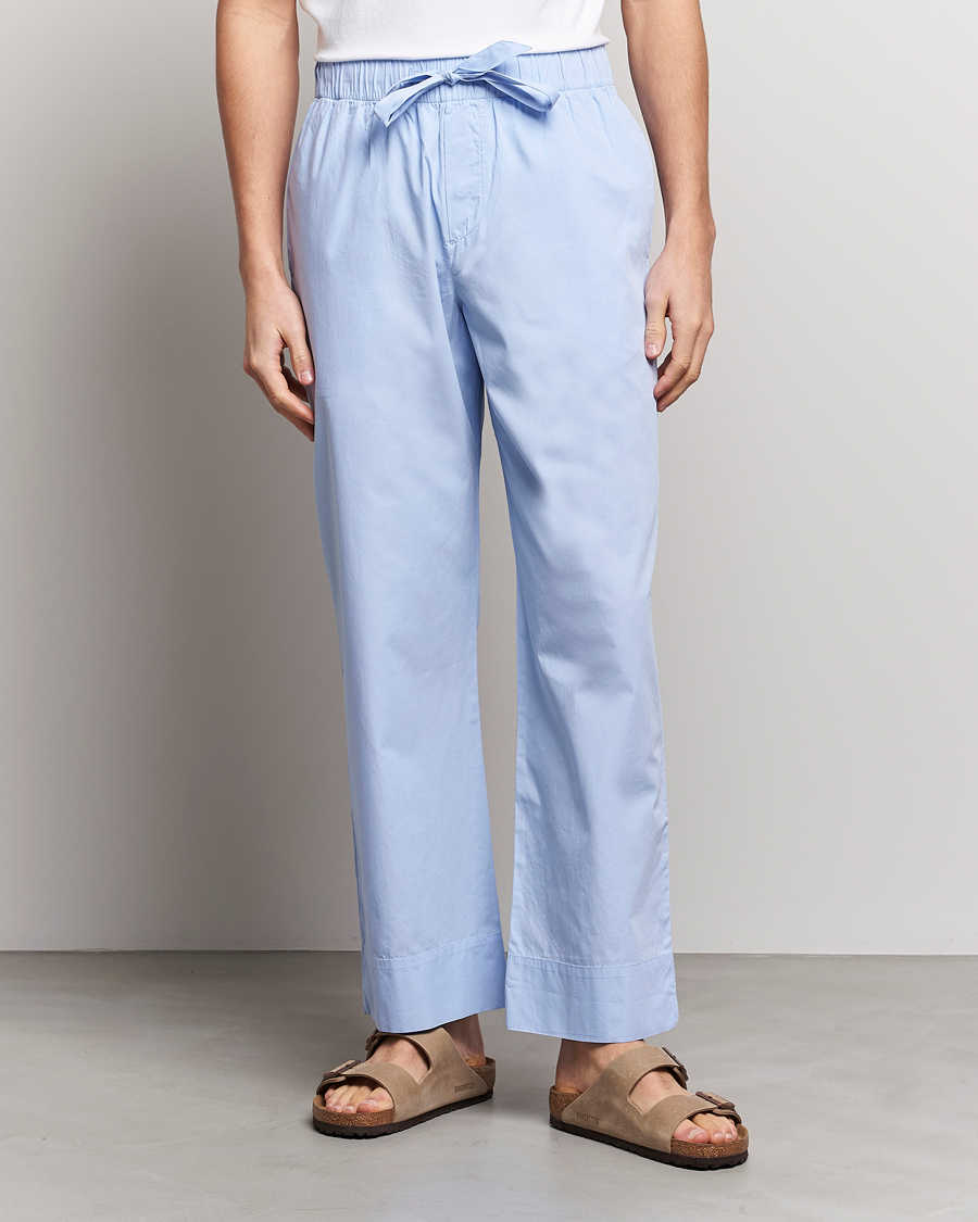 Hombres | Pijamas y batas | Tekla | Poplin Pyjama Pants Light Blue