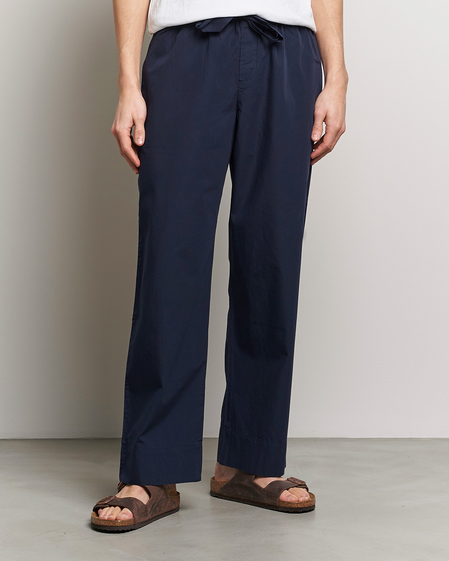 Hombres | Pijamas y batas | Tekla | Poplin Pyjama Pants True Navy