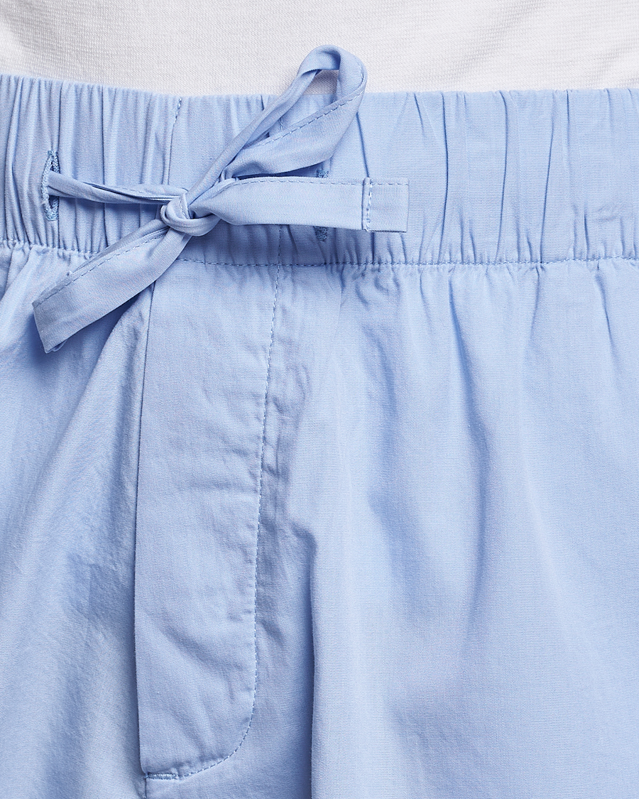 Hombres | Tekla Poplin Pyjama Shorts Light Blue | Tekla | Poplin Pyjama Shorts Light Blue