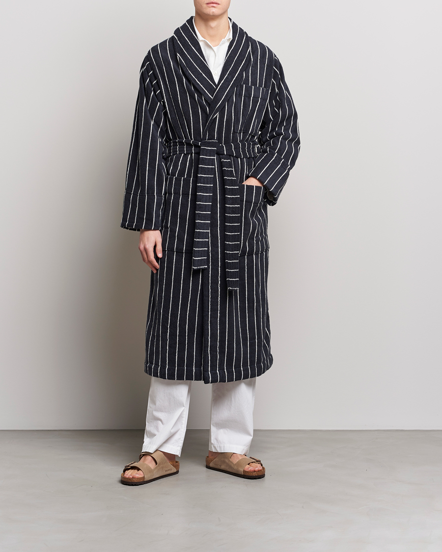 Hombres | Pijamas y batas | Tekla | Organic Terry Classic Bathrobe Antwerp
